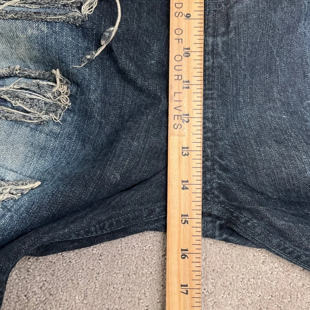 Southpole Jeans Mens 44 Blue Fade Distressed Shredded‎ Streetwear Y2K Denim